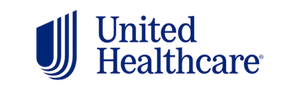 United Healthcare logo in blue and white