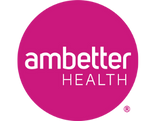 Ambetter Health logo on a pink circle